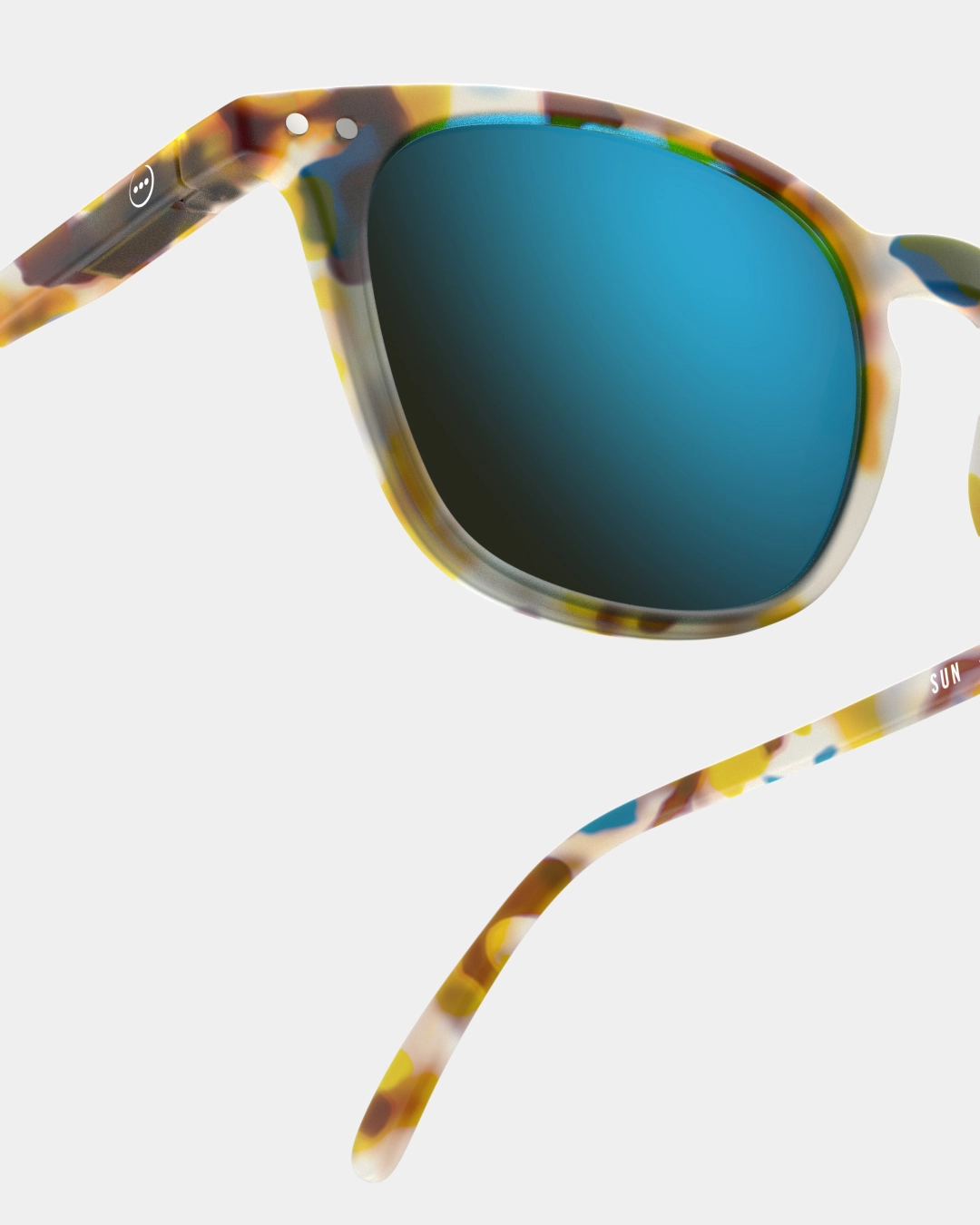 IZIPIZI #E Blue Tortoise Reading Sunglasses