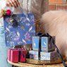 Sara Miller Crane Garden Indigo Medium Gift Bag