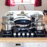 Stellar 7000 5 Piece Draining Saucepan Set