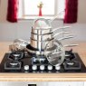 Stellar 7000 5 Piece Draining Saucepan Set