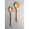 KitchenAid Birchwood Salad Servers, Fork and Spoon