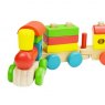 Jumini Wooden Stacking Train 18 Pieces