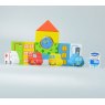 Jumini 40 pcs Traffic Building Blocks