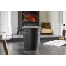 Inglenook Metal Bucket with Lid – Black