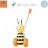 Orange Tree Toys Honey Bee Push Along