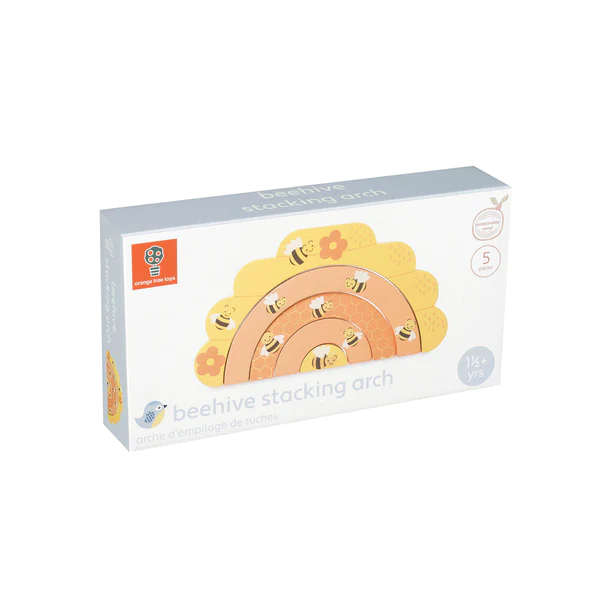 Orange Tree Toys Beehive Stacking Arch