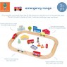 Orange Tree Toys Emergency Services Road Track