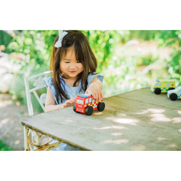 Orange Tree Toys Fire Engine