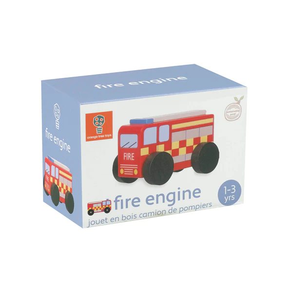 Orange Tree Toys Fire Engine