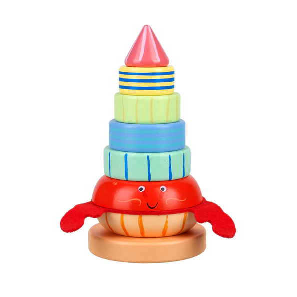 Orange Tree Toys Hermit Crab Stacking Ring