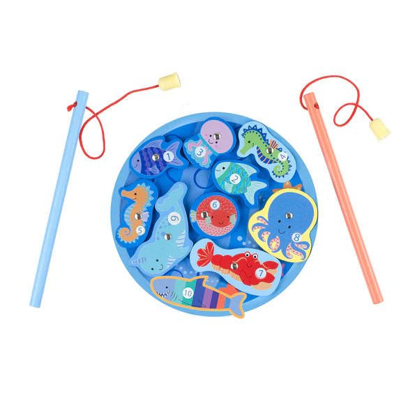 Orange Tree Toys Magnetic Fishing Game