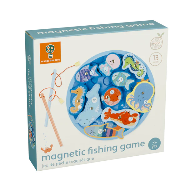 Orange Tree Toys Magnetic Fishing Game