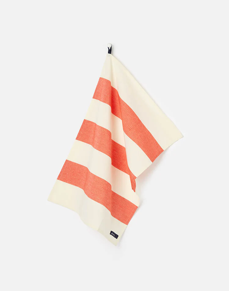 Joules Brightside Hot Dog Set of 2 Tea Towels