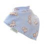 Ziggle Baby Bandana Dribble Bib 4 Pack - Cuddly Blues