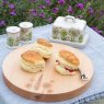 T&G Cottage Garden Butter Dish