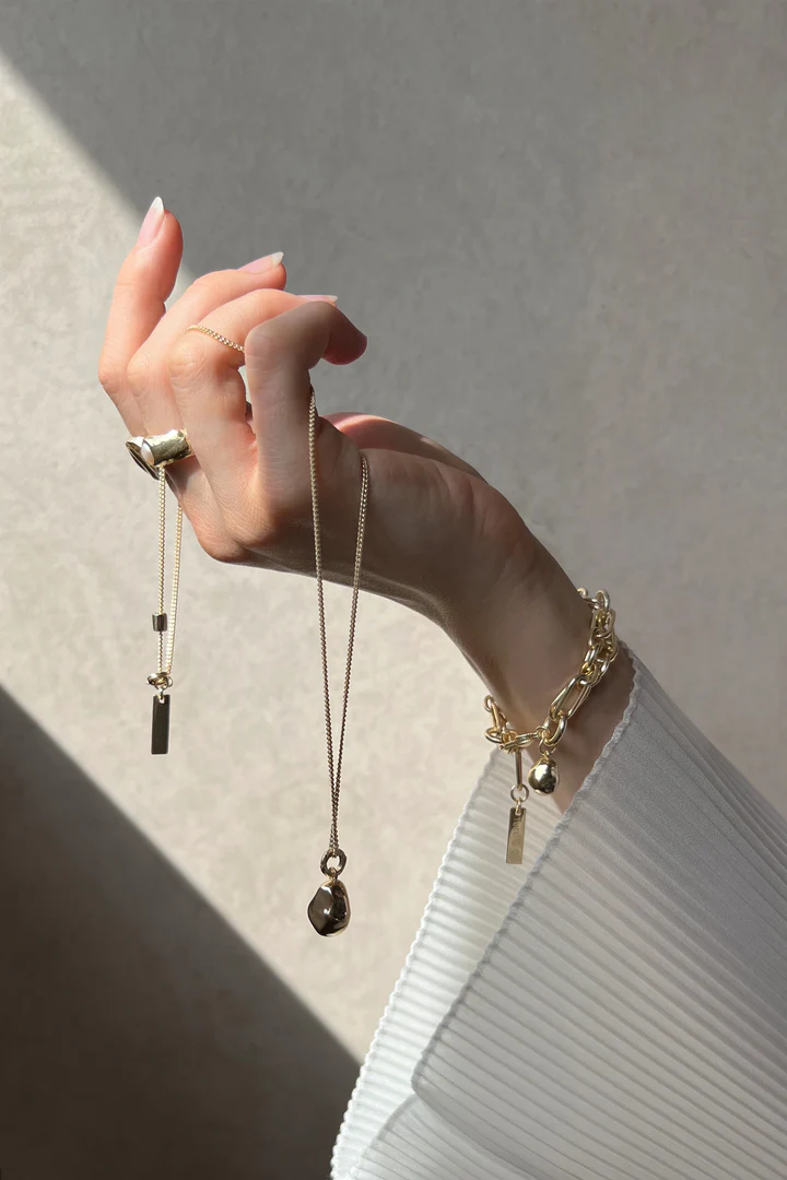 Tutti & Co Baroque Necklace Gold