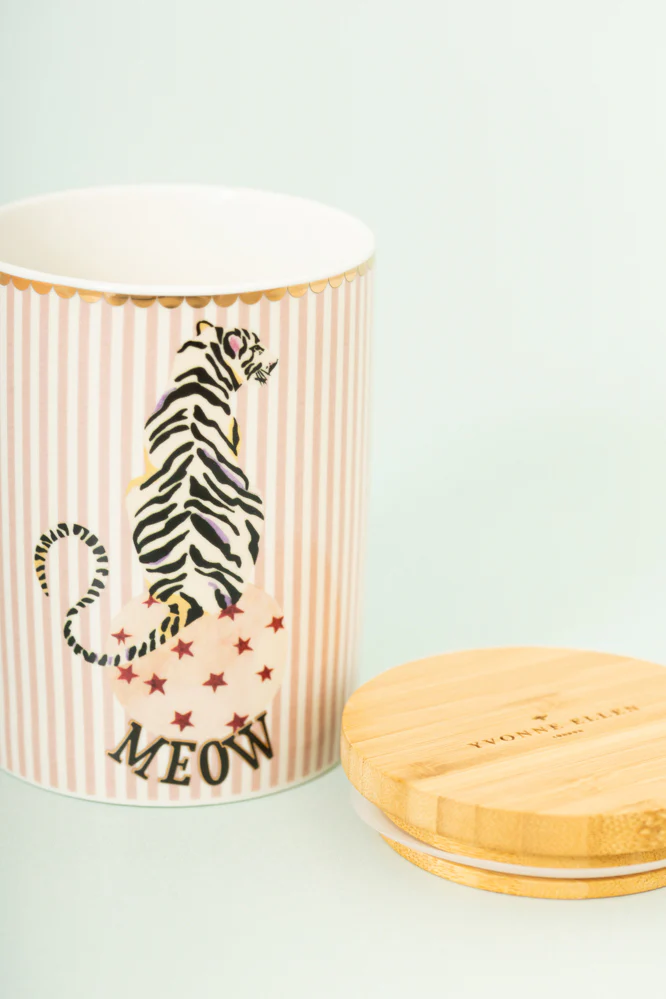 Yvonne Ellen Medium Storage Jar Tiger