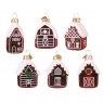 House Glass Figurine - Assorted Red (Single)