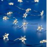 Micro LED Stringlights Silver/Warm White - 4.95m