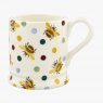 Emma Bridgewater Bumblebee & Small Polka Dot 1/2 Pint Mug