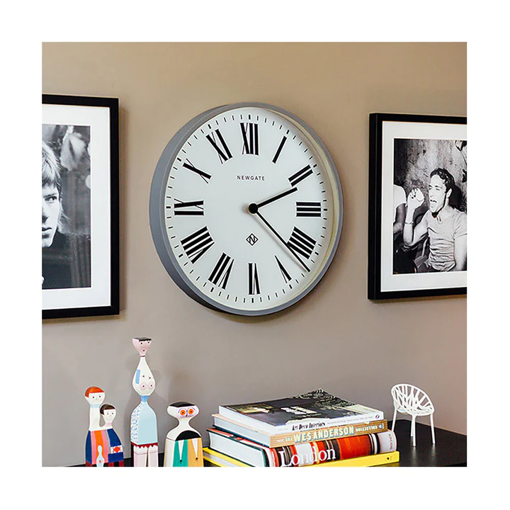 Newgate Number One Italian Wall Clock - Posh Grey