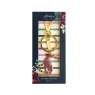 Joules Caroline Gardner Mono Checkmate Hearts Sausage Dog Keyring