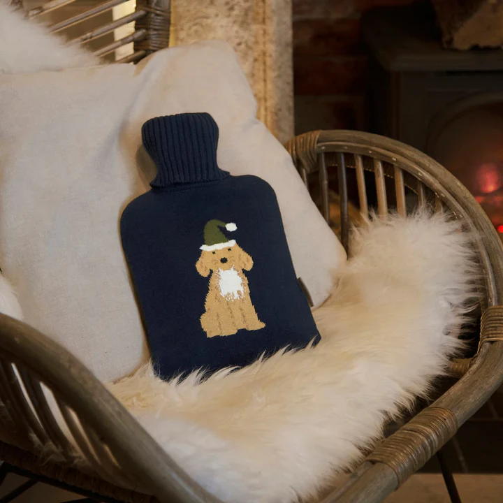 Sophie Allport Christmas Dogs Hot Water Bottle