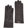 Ladies Stitch Detail Leather Gloves