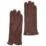 Ladies Stitch Detail Leather Gloves