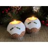 Langs Christmas Pudding Tealight Holder