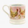 Emma Bridgewater Chicken & Chicks 1/2 Pint Mug