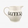 Emma Bridgewater Black Toast Pancakes 1 1/2 Pint Jug