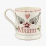 Emma Bridgewater Lovebirds Mum 1/2 Pint Mug