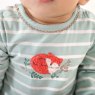 Albetta Applique Sleepy Fox Babygro