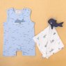 Albetta Applique Wilbert Whale Babyvest