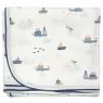 Albetta Nautical Print Blanket