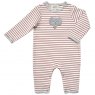 Albetta Crochet Estelle Rusty Stripe Babygro