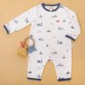 Albetta Nautical Print Babygro