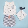 Albetta Nautical Print Tank Set 6-12months