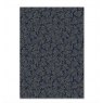 Sara Miller Gold Leaves Midnight Flat Wrapping Paper