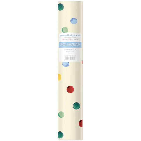 Emma Bridgewater Polka Dot Wrapping Paper Roll