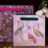 Sara Miller Dancing Cranes Medium Bag