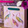 Sara Miller Dancing Cranes Medium Bag
