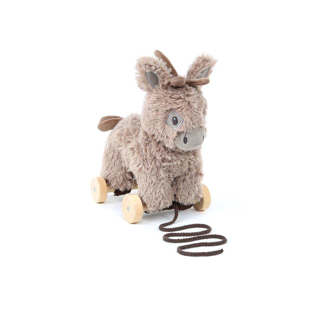 Little Bird Told Me Norbert Donkey Pull Along Toy