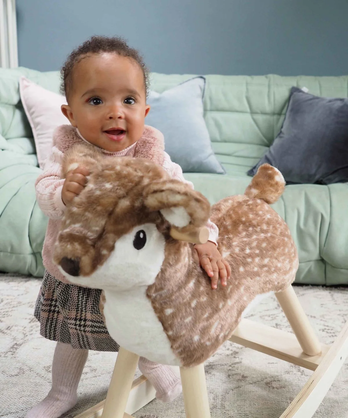 Willow Rocking Deer