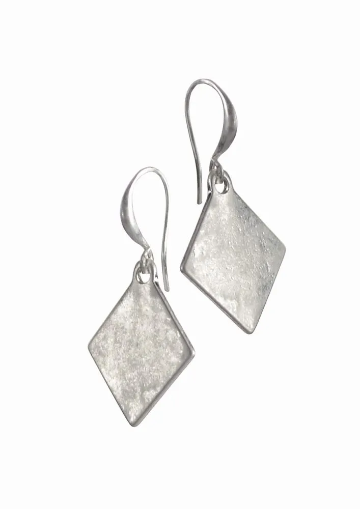 Hot Tomato Solo Diamond Life Drop Earrings
