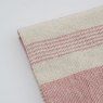 Blush Pink Stripe Throw