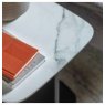 ARAN BENLLYN Side Table White Marble