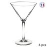 ECP Designs Limited Mikasa Treviso Crystal Coupe Glasses Set of 4