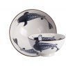 ECP Designs Limited Talking Tables Bon Appetit Stripe Enamel Bowl - 16cm